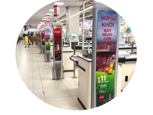 Cổng từ cho siêu thị