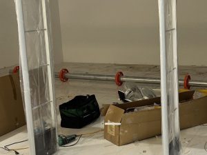 Cổng từ an ninh Eguard CW-5012 4 cong tu sieu thi cw5012